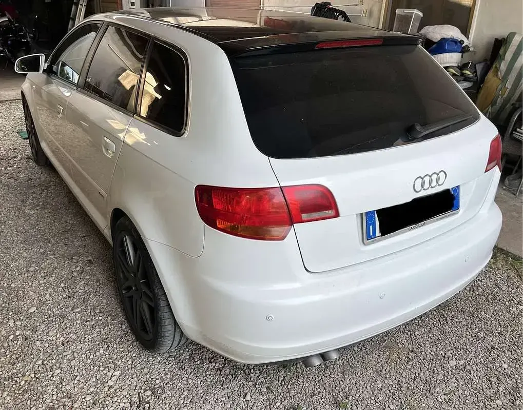 Usata Audi A3 Sport 140 CV (102 kW) 2008 Bianco Utilitaria