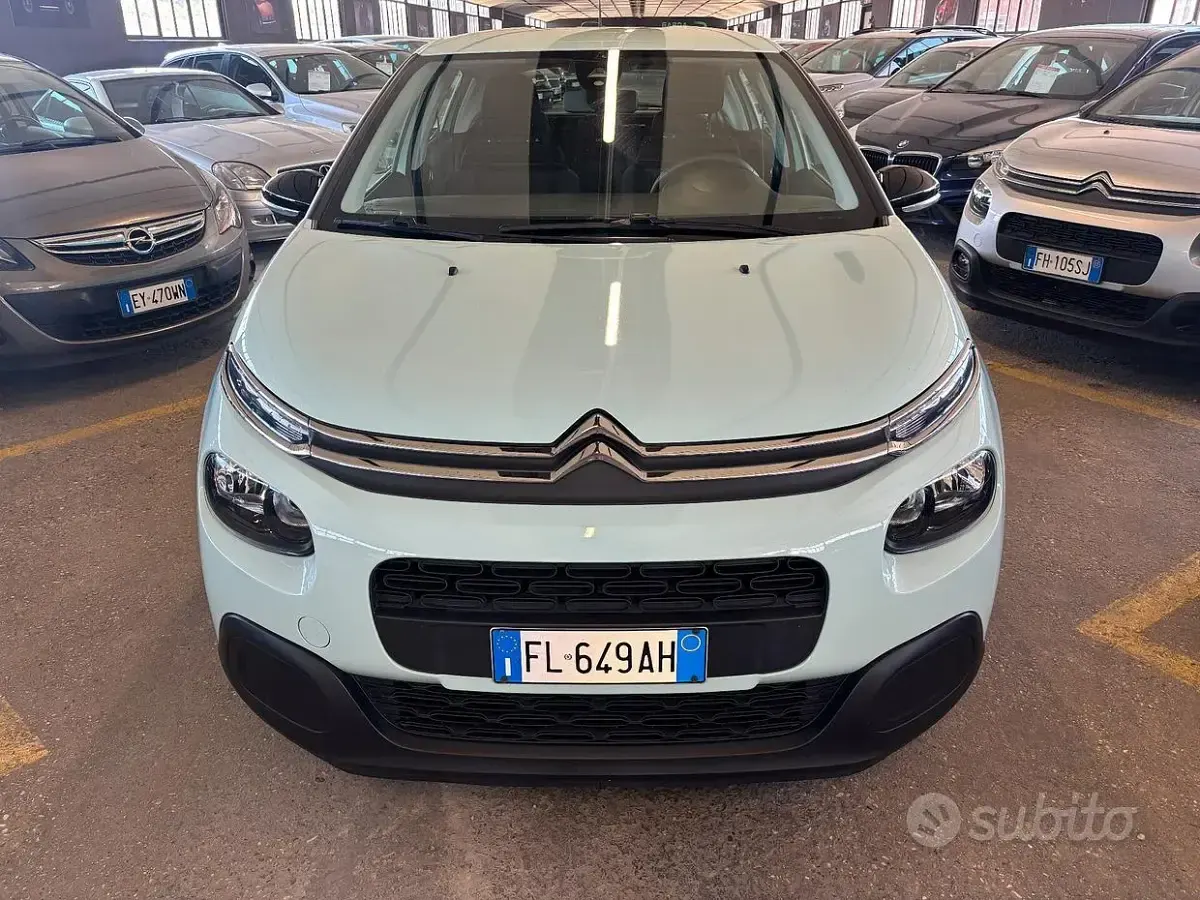 Usata Citroën C3 Feel 75 CV (55 kW) 2017 Verde Berlina