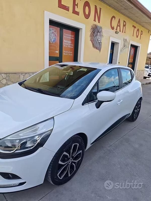 Usata Renault Clio IV Intens 90 CV (66 kW) 2017 Bianco Berlina