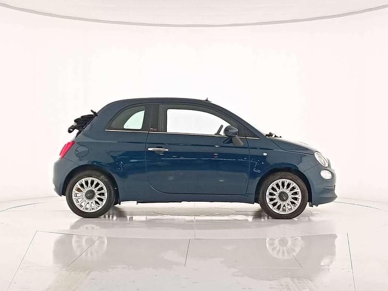Usata Fiat 500C Lounge 69 CV (50 kW) 2020 Blu dipinto di blu met Cabrio
