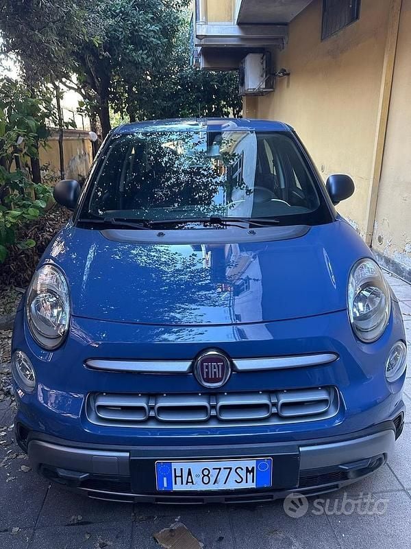 Usata Fiat 500L Cross 95 CV (69 kW) 2019 Blu Monovolume