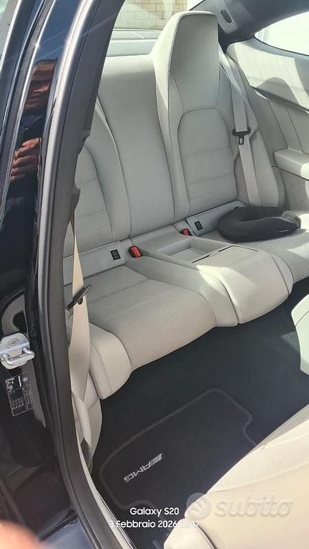 Usata Mercedes 220 2012 Nero Coupé