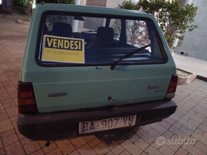 Usata Fiat Panda 39 CV (28 kW) 1999 Verde Utilitaria