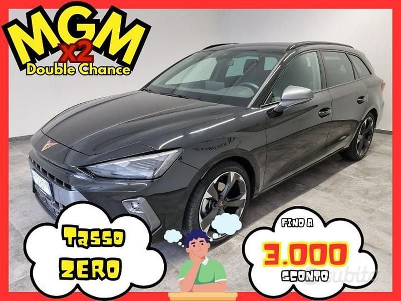 Usata Cupra Leon 150 CV (110 kW) 2025 Nero Station wagon
