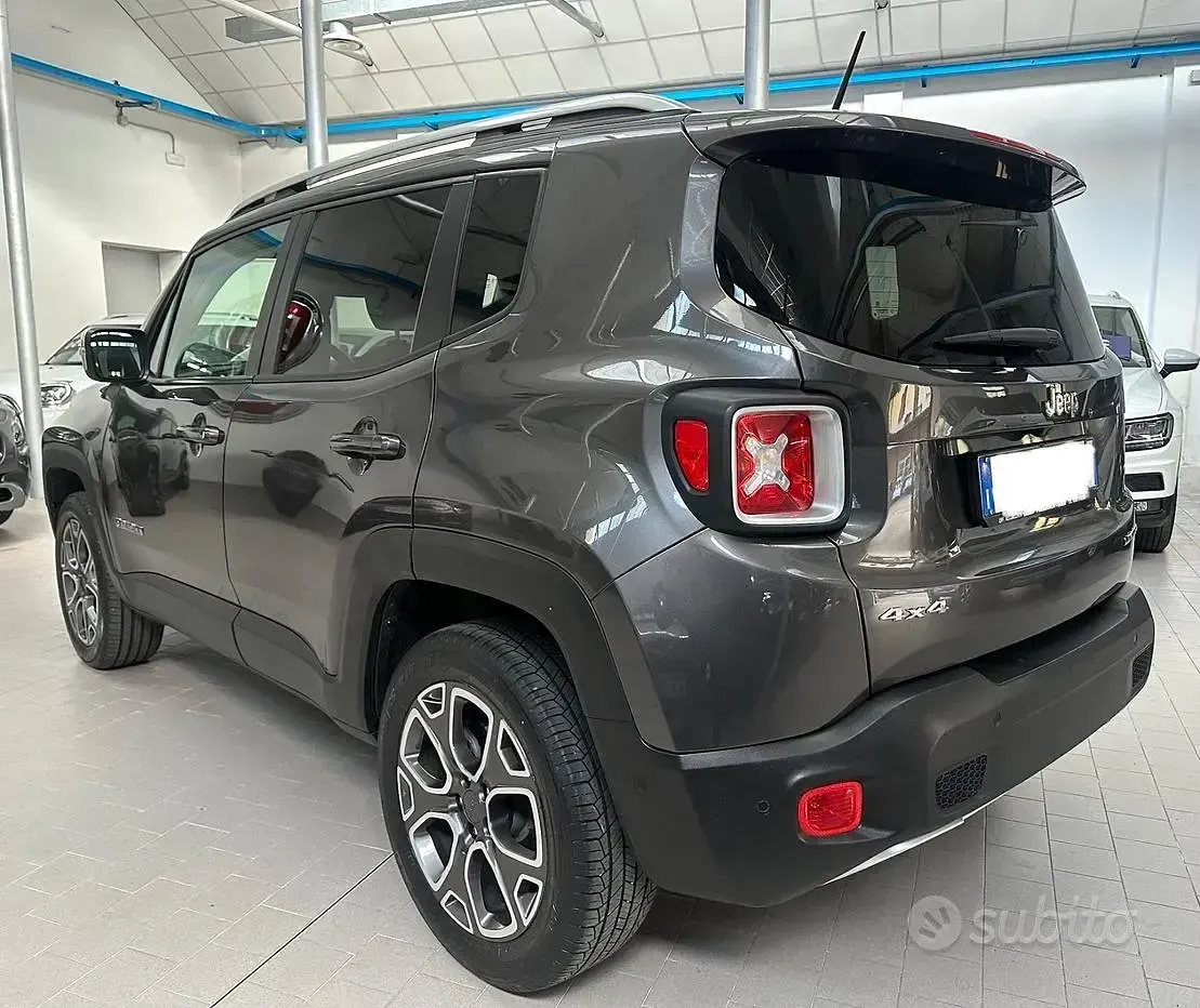 Usata Jeep Renegade Limited 140 CV (102 kW) 2016 Grigio SUV