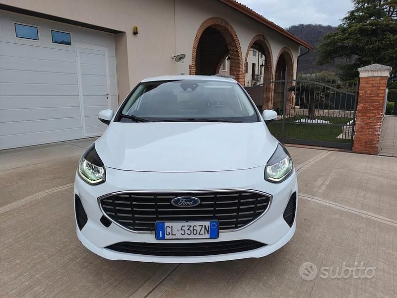 Usata Ford Fiesta Titanium 75 CV (55 kW) 2022 Bianco Berlina