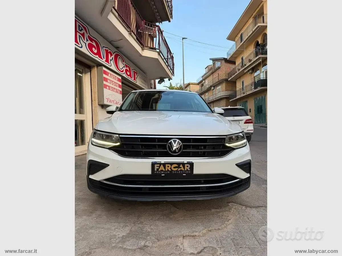 Usata VW Tiguan Life 150 CV (110 kW) 2023 Bianco SUV