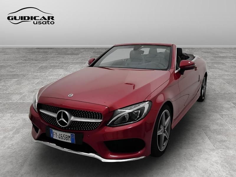 Usata Mercedes 220 Premium 169 CV (124 kW) 2018 Rosso Cabrio