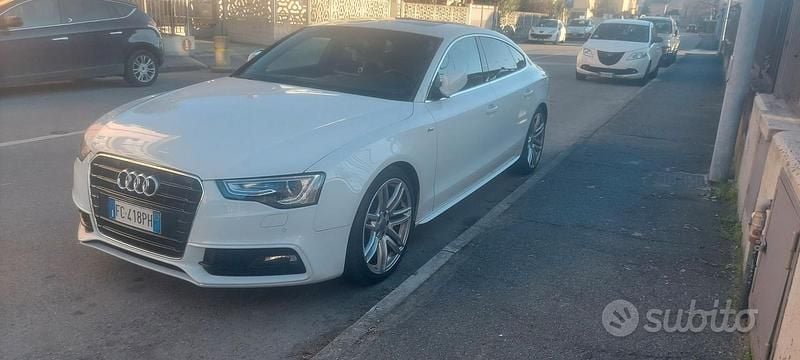 Usata Audi A5 S-Line 190 CV (139 kW) 2016 Bianco Berlina