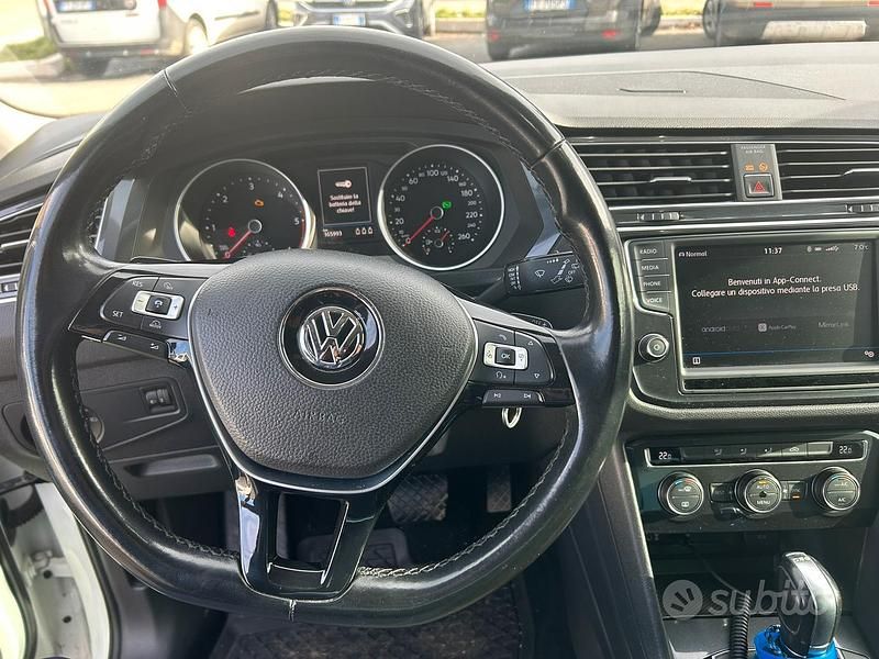 Usata VW Tiguan Business 150 CV (110 kW) 2017 Bianco SUV