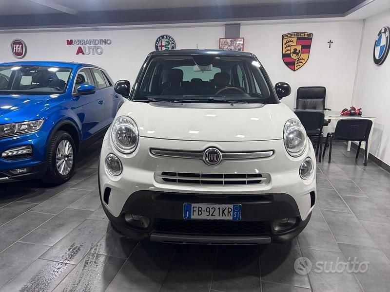 Usata Fiat 500L Trekking 105 CV (77 kW) 2015 Bianco Monovolume