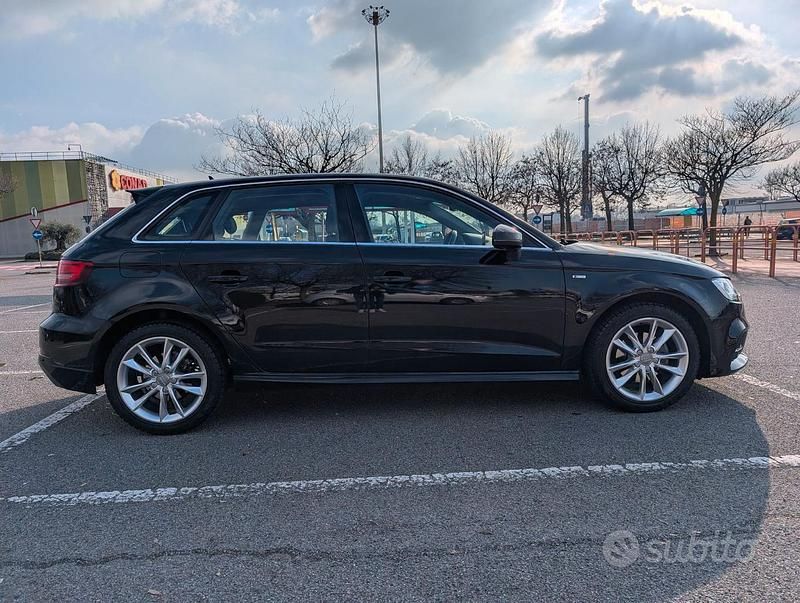 Usata Audi A3 Business 116 CV (85 kW) 2018 Nero Berlina