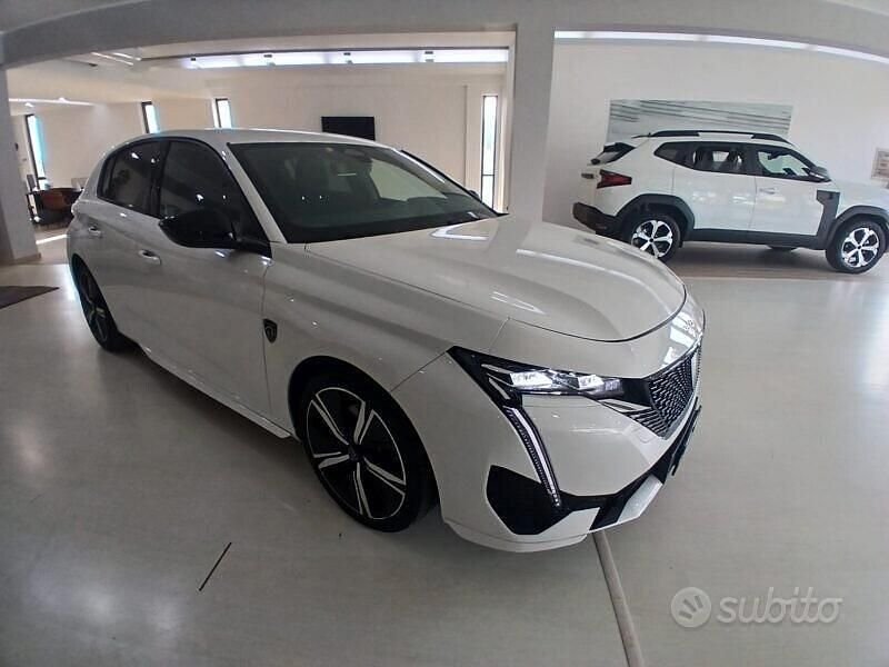 Usata Peugeot 308 GT 131 CV (96 kW) 2023 Bianco Berlina