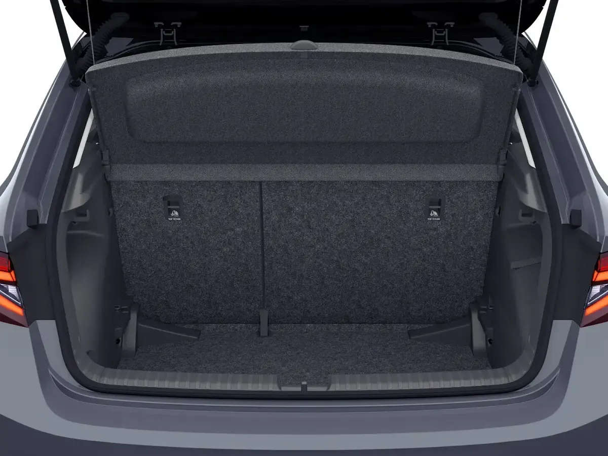 Nuova Skoda Fabia 116 CV (85 kW) 2026 Grigio graphite metallizzato nero tulipa Utilitaria