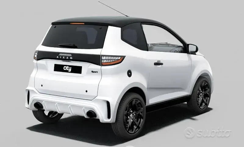 Nuova Aixam City Sport 2026 Bianco Berlina