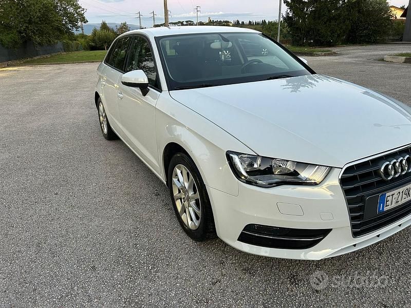 Usata Audi A3 2013 Bianco Berlina