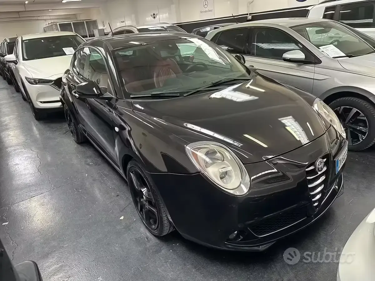 Usata Alfa Romeo MiTo Distinctive 155 CV (114 kW) 2009 Nero Utilitaria