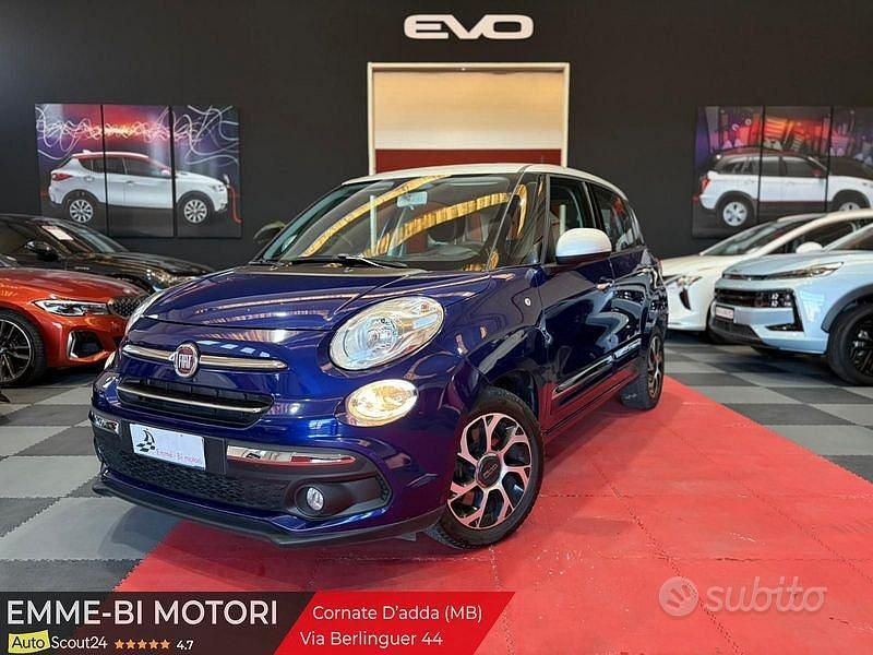 Usata Fiat 500L Pop Star 120 CV (88 kW) 2018 Blu/azzurro Monovolume