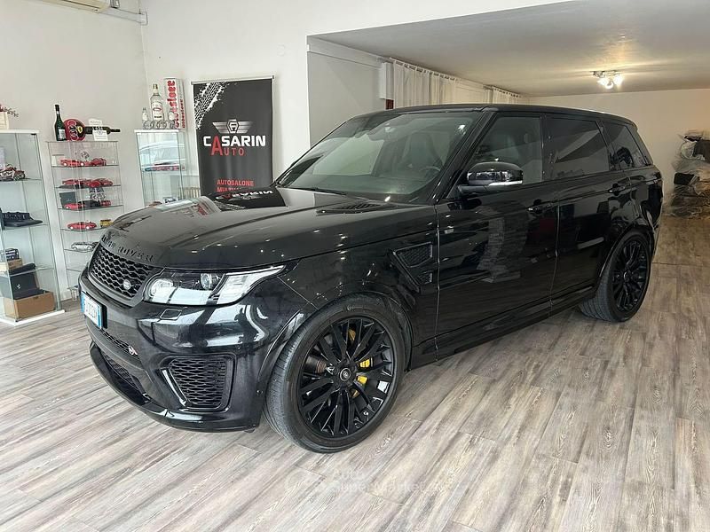 Usata Land Rover Range Rover Sport SVR 551 CV (405 kW) 2017 Nero SUV