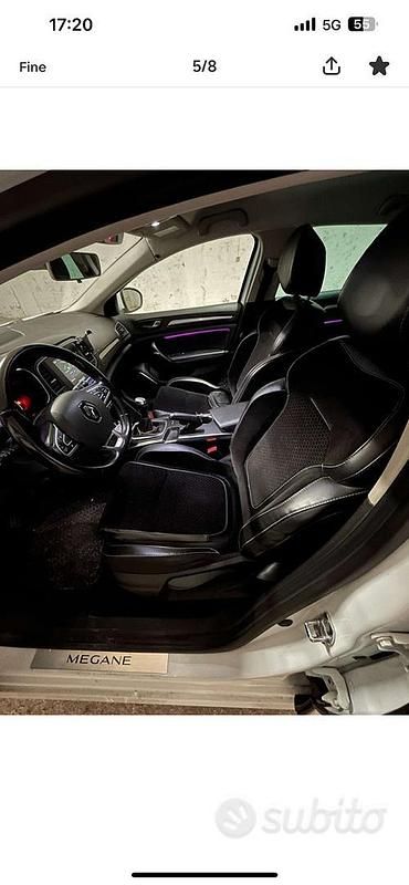 Usata Renault Mégane GrandTour Intens 110 CV (80 kW) 2017 Bianco Station wagon