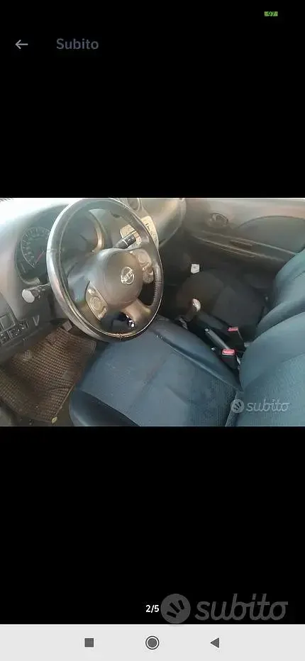Usata Nissan Micra 80 CV (58 kW) 2011 Grigio Utilitaria