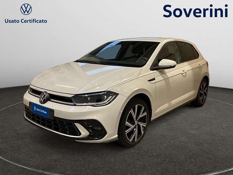 Usata VW Polo R-line 95 CV (69 kW) 2024 Beige Utilitaria