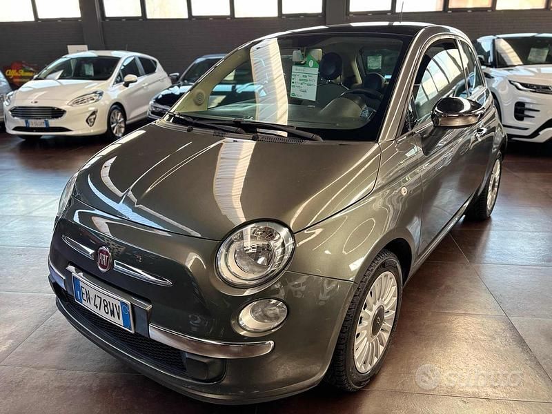 Usata Fiat 500 Lounge 69 CV (50 kW) 2012 Grigio Utilitaria