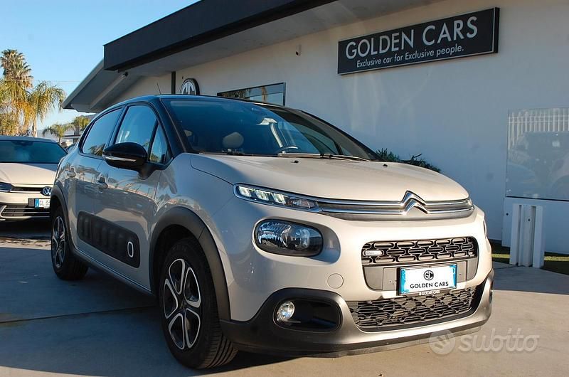 Usata Citroën C3 PureTech 82 CV (60 kW) 2017 Grigio Berlina