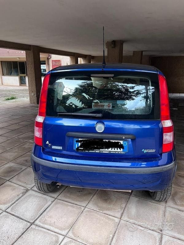 Usata Fiat Panda 77 CV (56 kW) 2008 Blu Utilitaria