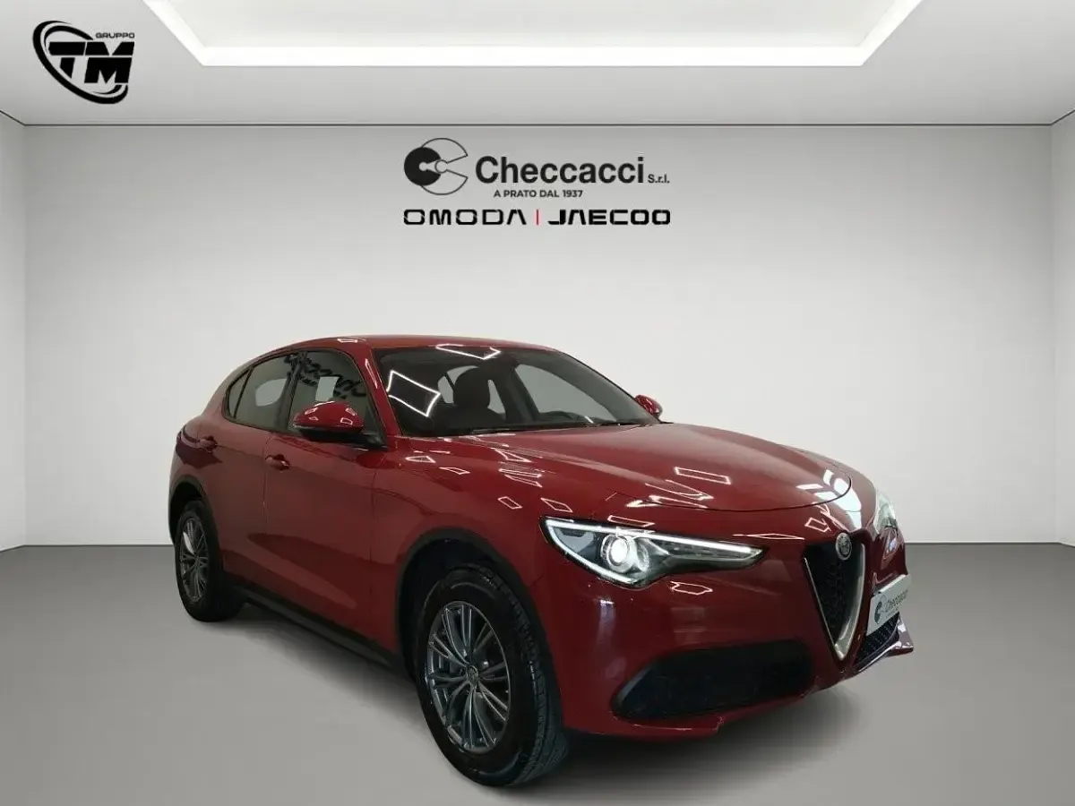 Usata Alfa Romeo Stelvio Executive 190 CV (139 kW) 2019 Rosso SUV