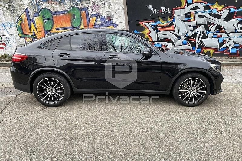 Usata Mercedes GLC250 Premium 204 CV (150 kW) 2019 Nero Coupé