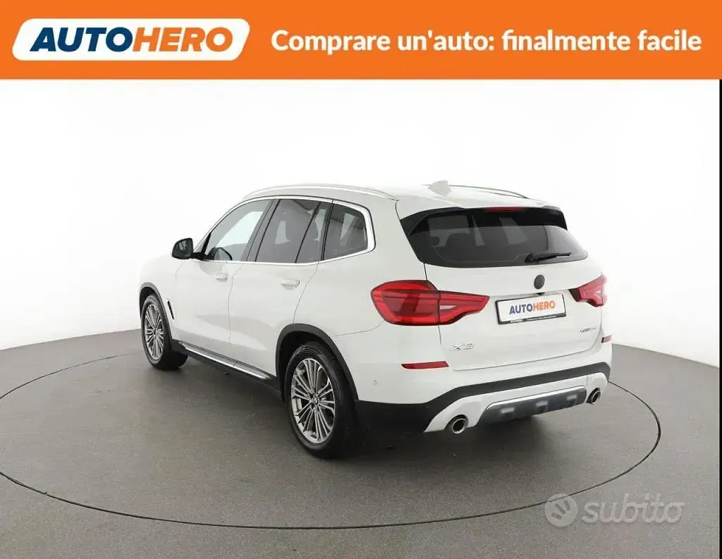 Usata BMW X3 Luxury Line 190 CV (139 kW) 2019 Bianco SUV