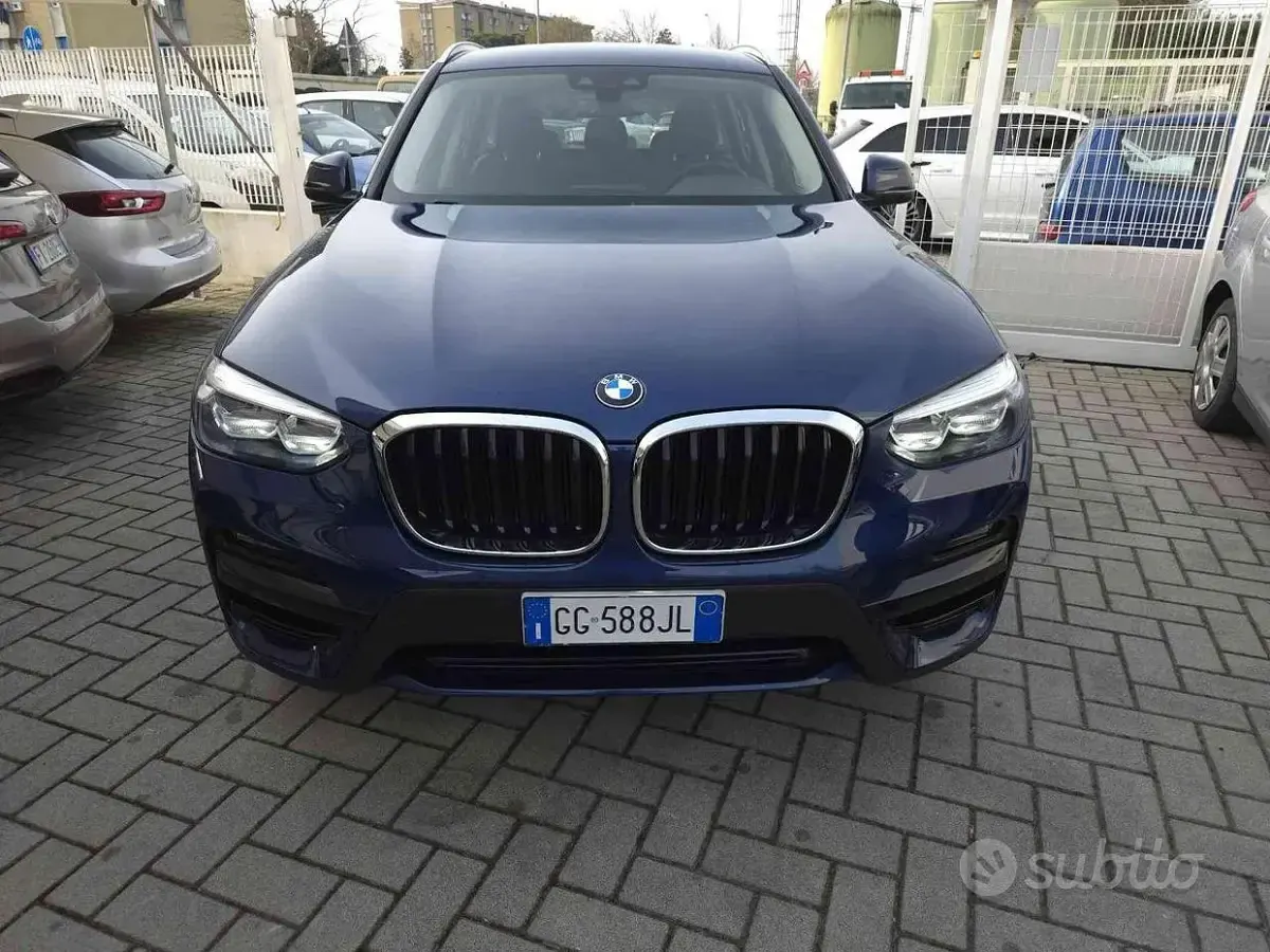 Usata BMW X3 Advantage 184 CV (135 kW) 2021 Bluazzurro SUV