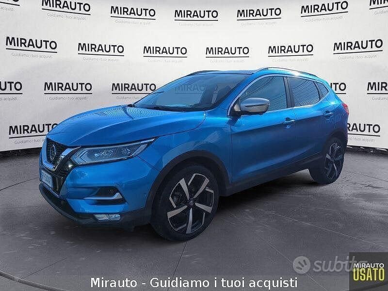 Usata Nissan Qashqai Tekna+ 131 CV (96 kW) 2018 Blu SUV