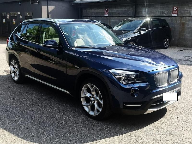 Usata BMW X1 xLine 218 CV (160 kW) 2013 Blu SUV