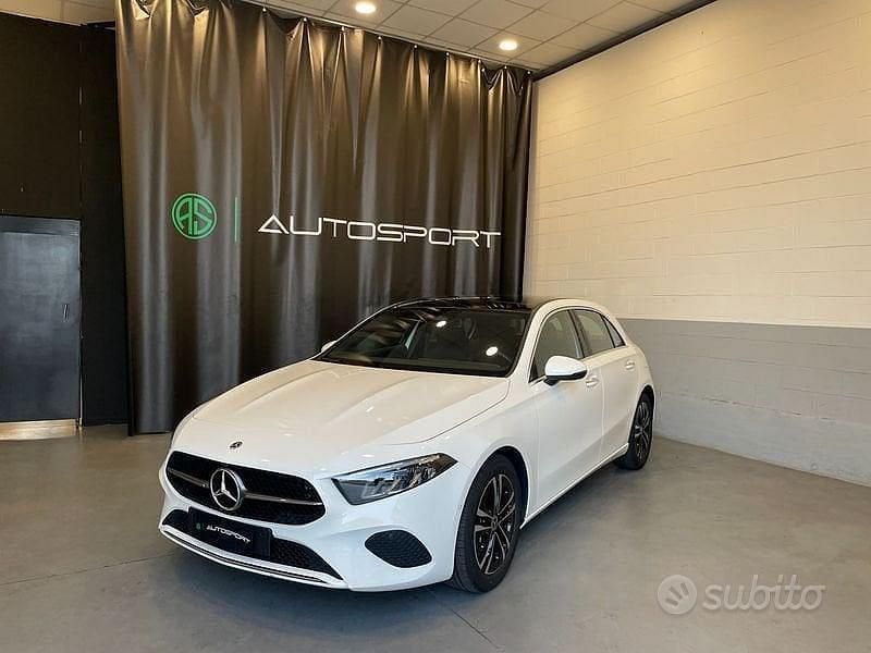 Usata Mercedes A180 Advanced Plus 136 CV (100 kW) 2024 Bianco Berlina