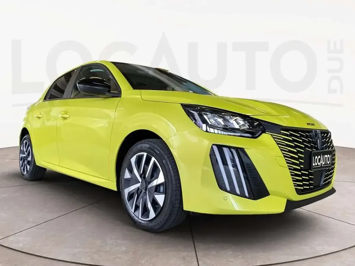 Nuova Peugeot 208 Business-Line 110 CV (80 kW) 2026 Giallo Utilitaria