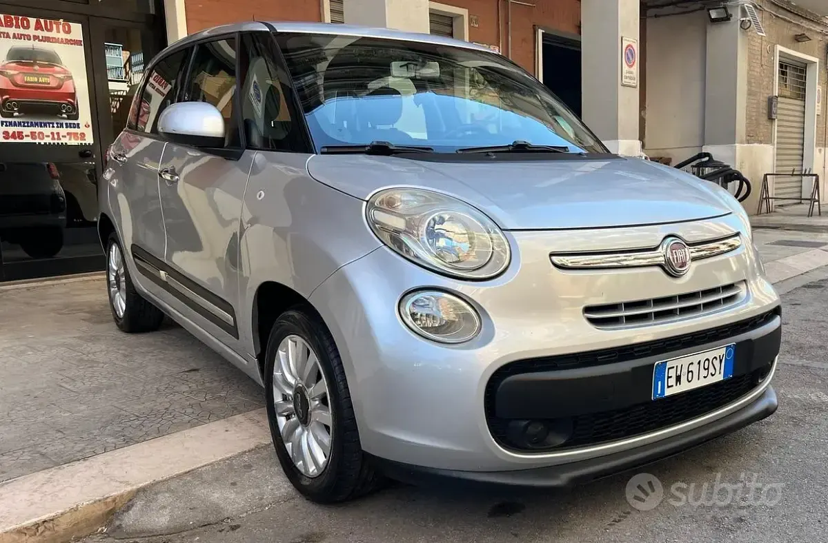 Usata Fiat 500L 105 CV (77 kW) 2014 Grigio Monovolume