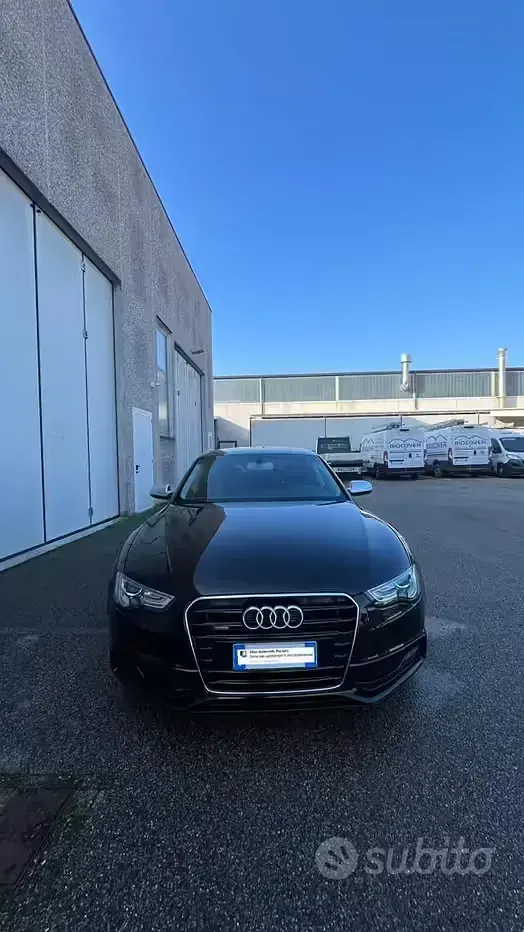 Usata Audi A5 Sportback S-Line 190 CV (139 kW) 2016 Nero Utilitaria