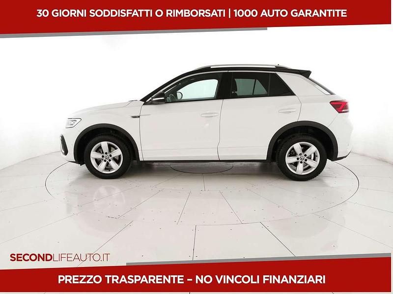 Usata VW T-Roc R-line 116 CV (85 kW) 2022 Bianco SUV