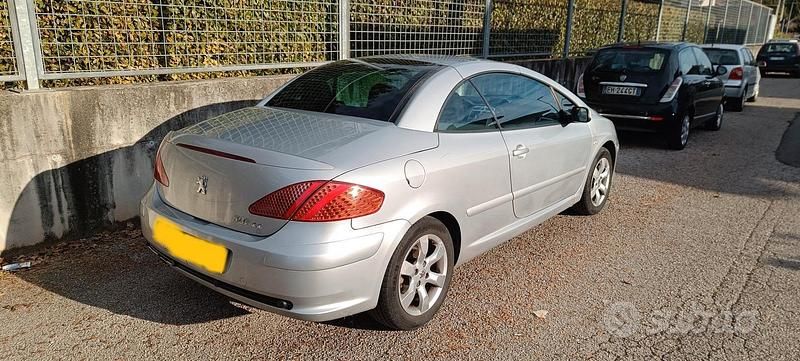 Begagnad Peugeot 307 CC 109 HK (80 kW) 2008 Grå Cab