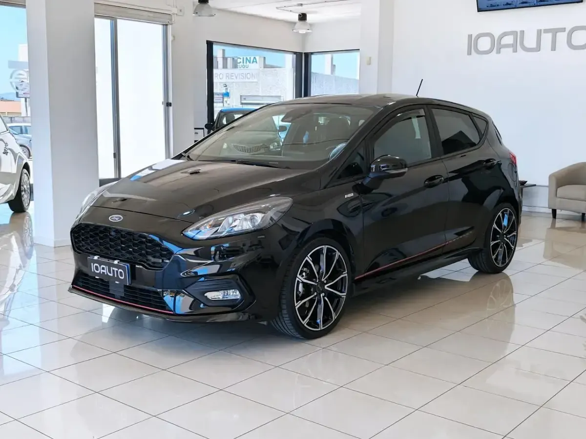 Usata Ford Fiesta ST-Line 125 CV (91 kW) 2021 Nero Utilitaria