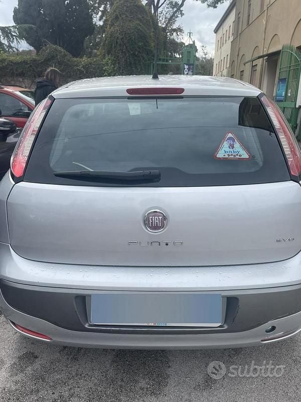 Usata Fiat Punto Evo 75 CV (55 kW) 2010 Grigio Utilitaria