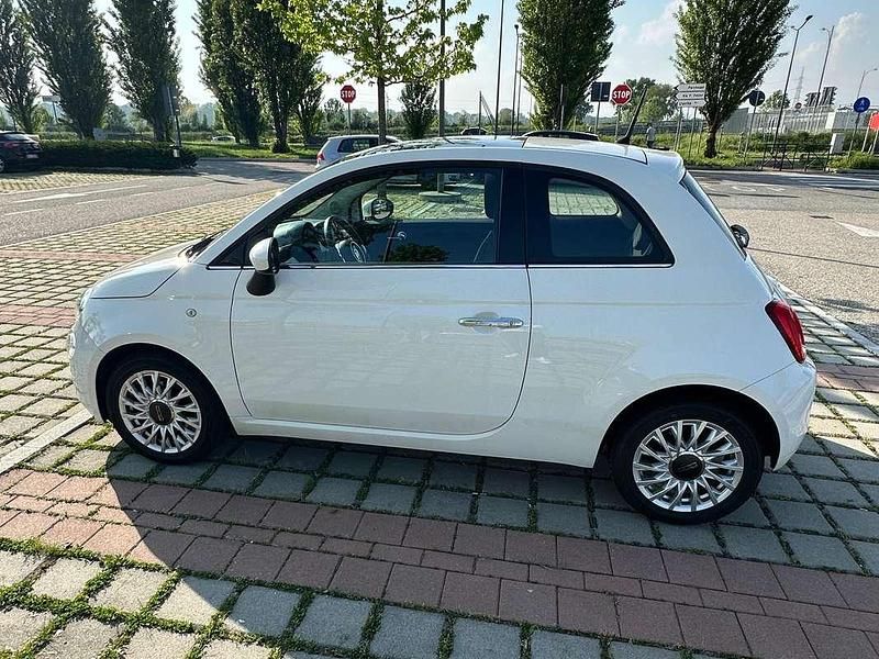 Usata Fiat 500 Lounge 69 CV (50 kW) 2018 Bianco Utilitaria