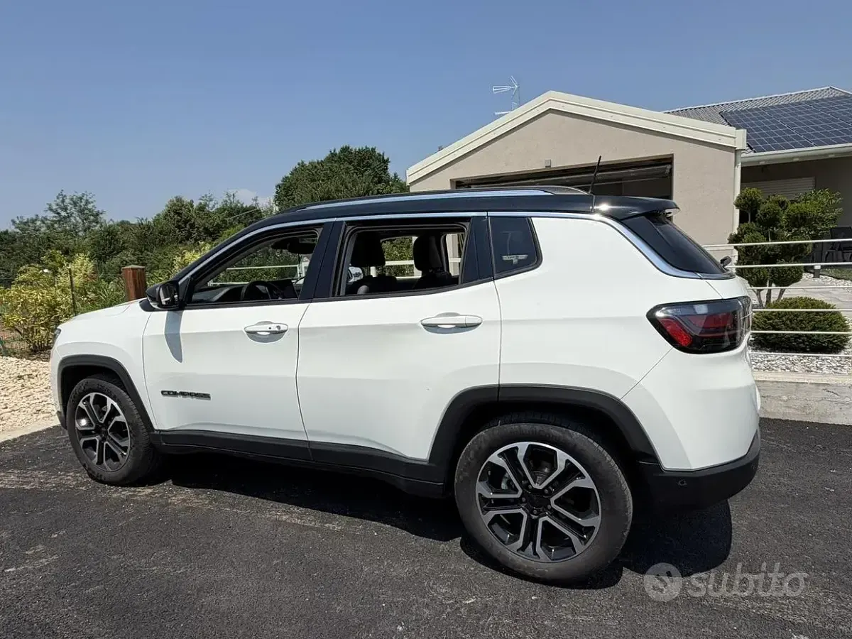 Usata Jeep Compass 150 CV (110 kW) 2021 Bianco SUV