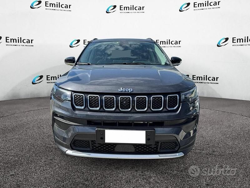 Usata Jeep Compass Limited 131 CV (96 kW) 2021 Grigio scuro SUV