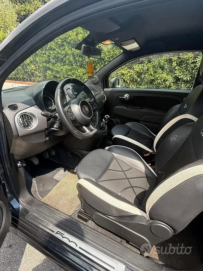 Usata Fiat 500 Sport 69 CV (50 kW) 2019 Nero Berlina
