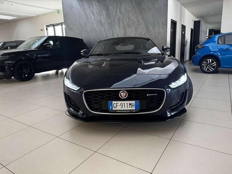 Usata Jaguar F-Type R-Dynamic 300 CV (220 kW) 2021 Blu/azzurro Coupé