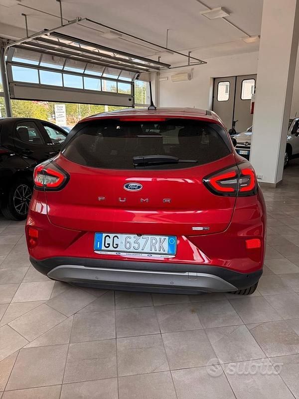 Usata Ford Puma ST-Line 125 CV (91 kW) 2021 Rosso Station wagon
