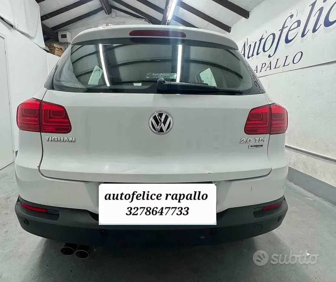 Usata VW Tiguan Sportline 110 CV (80 kW) 2016 Bianco SUV